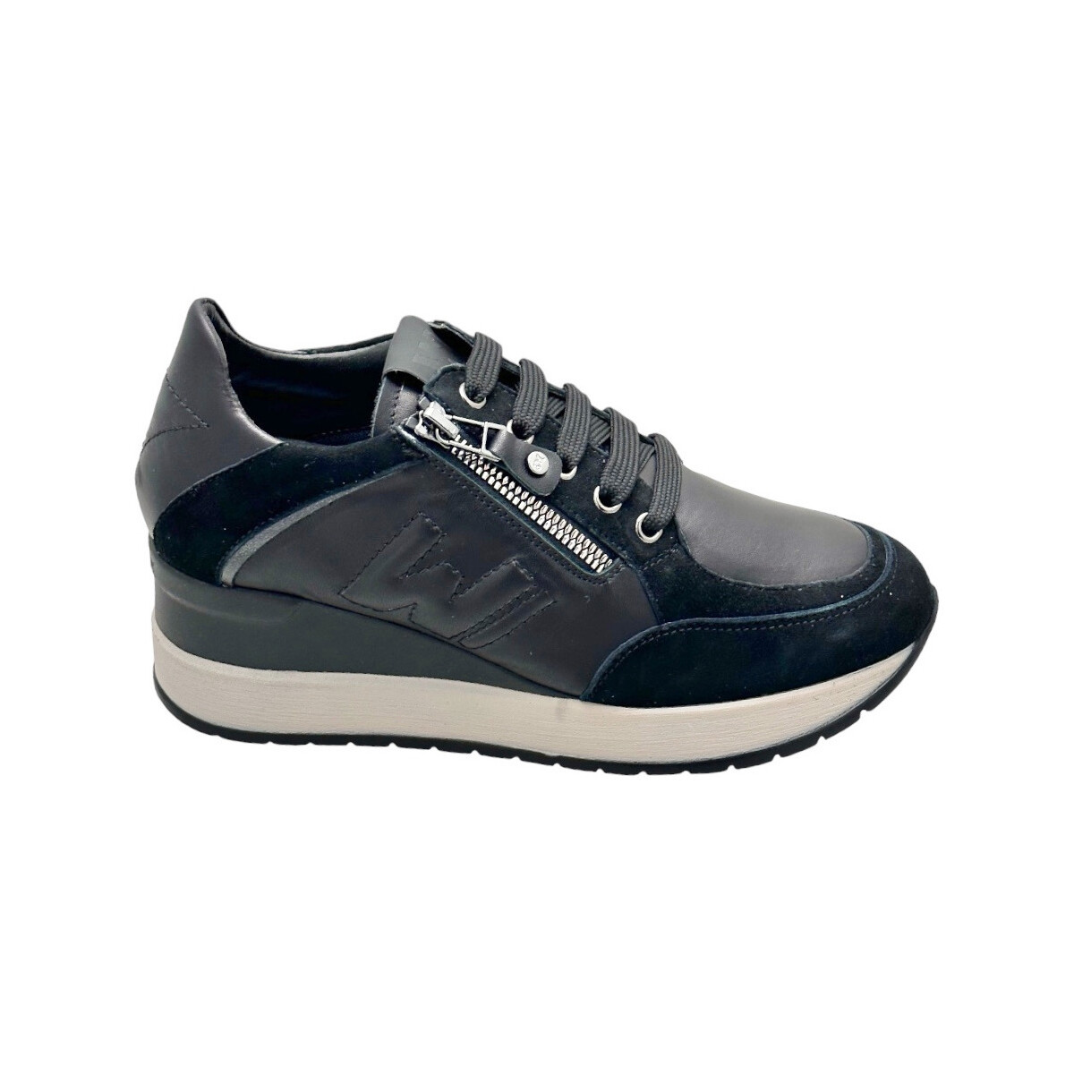 Chaussures Baskets mode Melluso MWR25549ne Noir