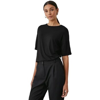 Vêtements Femme T-shirts manches longues Principles DH6247 Noir