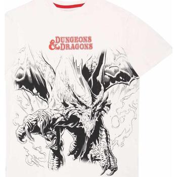 Vêtements T-shirts manches longues Dungeons & Dragons  Beige