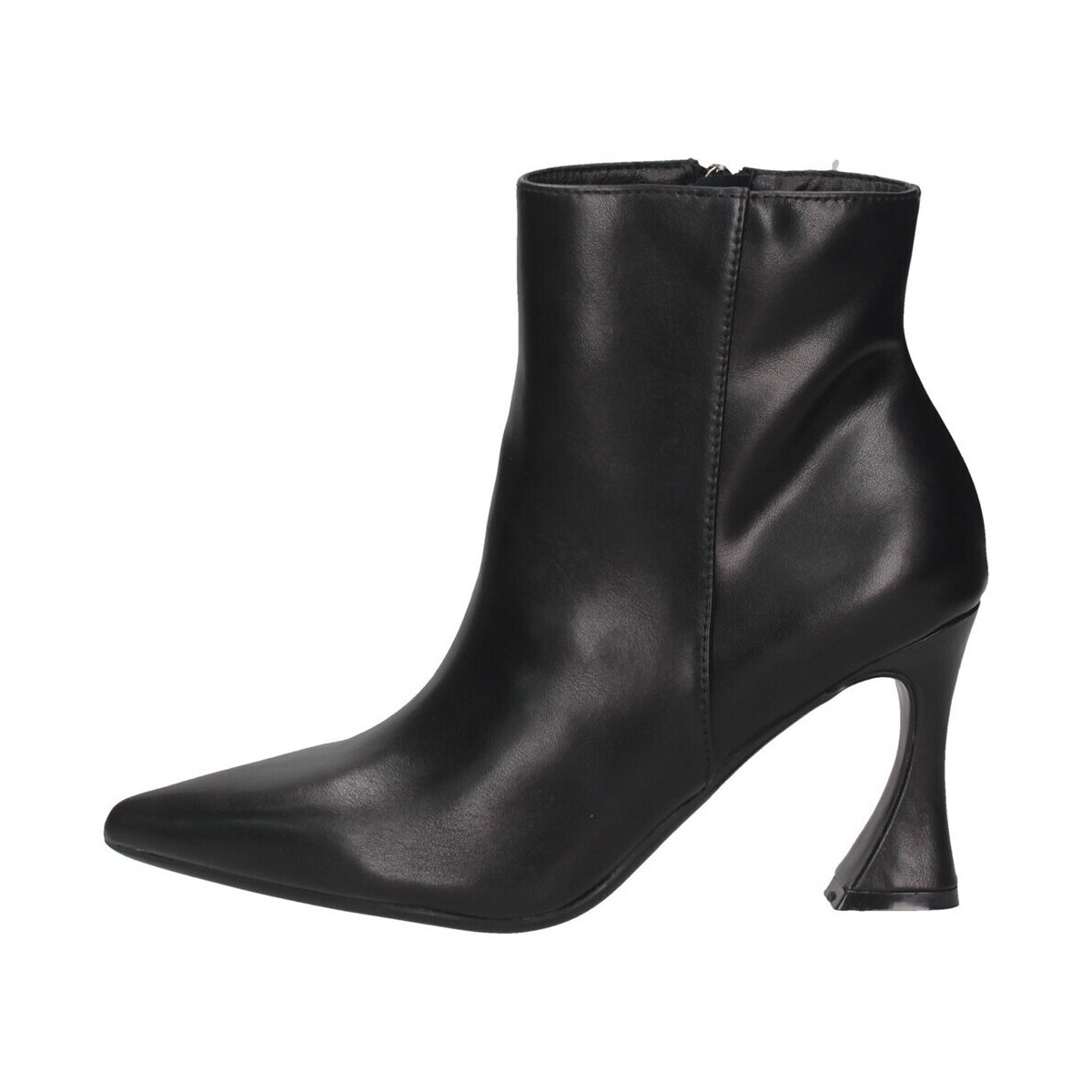 Chaussures Femme Low boots Francescomilano a10 02a Bottes et bottines Femme Noir