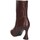 Chaussures Femme Low boots Francescomilano d10 04 Marron