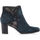 Chaussures Femme Bottines Dorking Boots czarny / bottines Femme Bleu Bleu