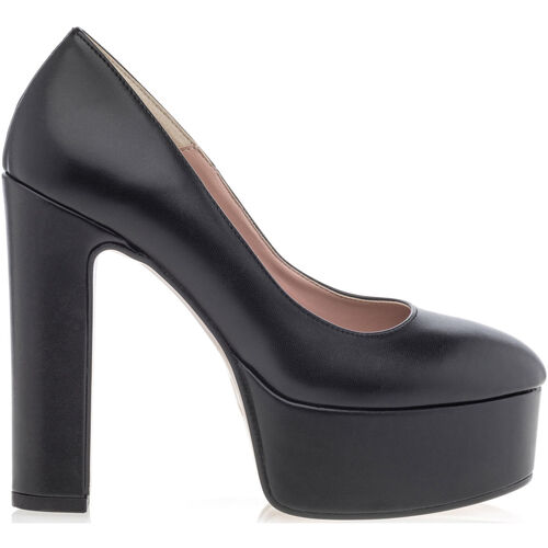 Chaussures Femme Escarpins Vinyl Knee Shoes Escarpins Femme Noir Noir