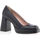 Chaussures Femme Escarpins Vinyl Zapatillas Shoes Escarpins Femme Noir Noir