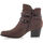 Chaussures Femme Bottines Smart Standard Boots Black / bottines Femme Marron Marron