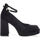 Chaussures Femme nikecourt air zoom resistance womens tennis shoe Escarpins Femme Noir Noir