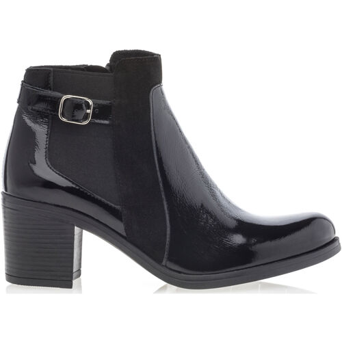 Chaussures Femme Bottines Simplement B Noir Boots / bottines Femme Noir