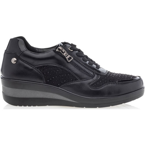 Chaussures Femme Derbies EU Größe 46 2 3 Sneaker Low Freizeitschuh Turnschuhs Chaussures confort Femme Noir Noir