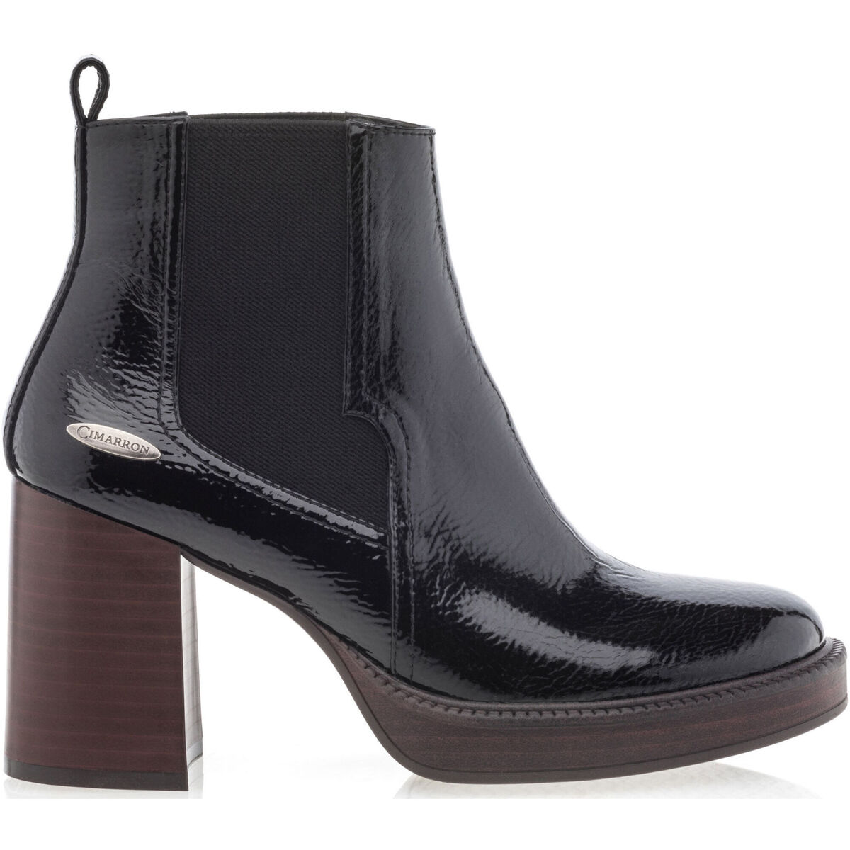 Chaussures Femme Bottines Cimarron Tortoise Boots / bottines Femme Noir Noir
