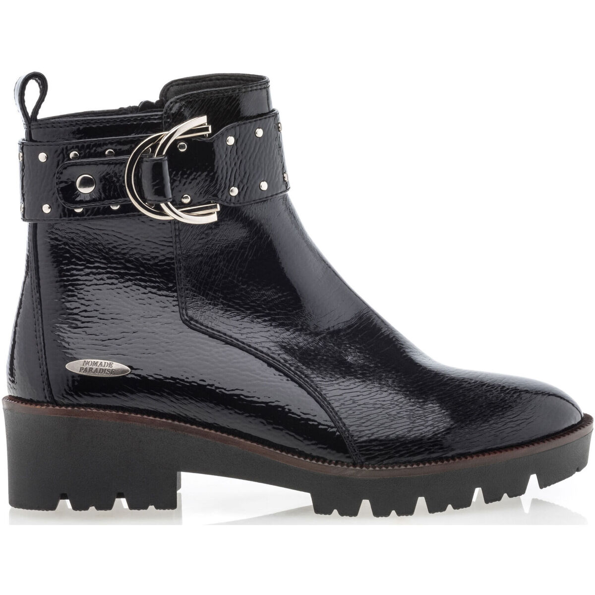Chaussures Femme Bottines Nomade Paradise MINGE Boots / bottines Femme Noir Noir