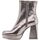 Chaussures Femme Bottines Vinyl Shoes Boots / bottines Femme Gris Gris