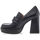 Chaussures Femme Mocassins Vinyl Shoes Mocassins / chaussures bateau Femme Noir Noir
