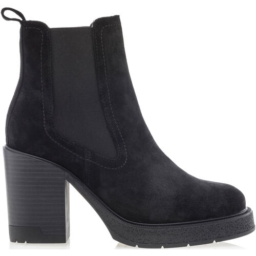 Chaussures Femme Bottines Fleur De Safran Broques Boots / bottines Femme Noir Noir