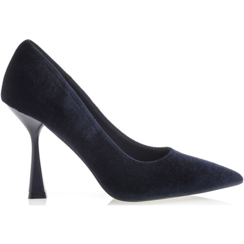 Chaussures Femme Escarpins Vinyl Knee Shoes Escarpins Femme Bleu Bleu