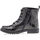 Chaussures Fille zapatillas de running Adidas voladoras negras más de 100 Boots / bottines Fille Noir Noir