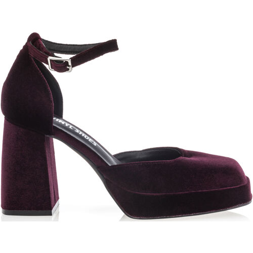 Chaussures Femme Escarpins Vinyl Shoes AMI Paris Lace-Up Low-Top Sneakers Bianco Rouge