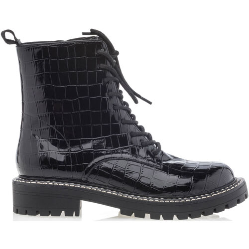 Chaussures Femme Bottines Fashion Victim glo Boots / bottines Femme Noir Noir