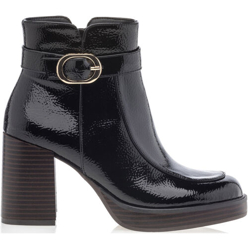 Chaussures Femme Bottines Vinyl Shoes air Boots / bottines Femme Noir Noir