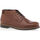 Chaussures Homme Boots Hub Station Boots / bottines Homme Marron Marron