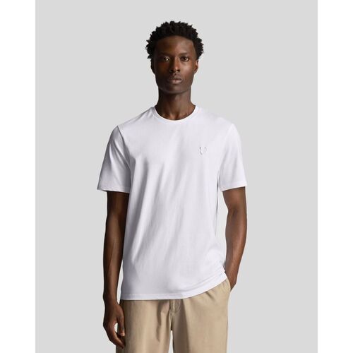 Vêtements Homme T-shirts & Polos Lyle & Scott TS400TON-626 WHITE Blanc
