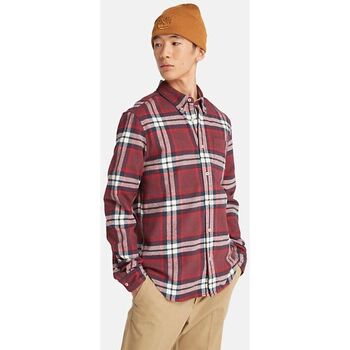 Timberland TB0A6GKH HEAVY FLANNEL PLAID-J60 PORTR Rouge