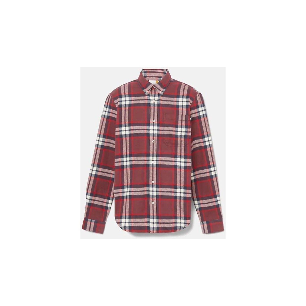 Vêtements Homme Chemises manches longues Timberland TB0A6GKH HEAVY FLANNEL PLAID-J60 PORTR Rouge