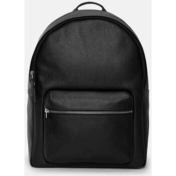 sac a dos timberland  tb0a6mps rck leather backpack-001 black 