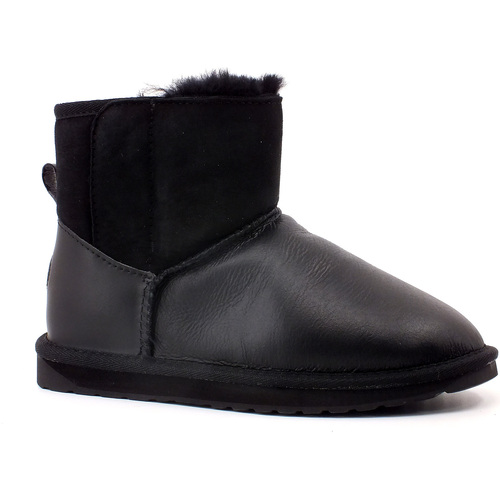 Chaussures Femme Bottes EMU Sacs à dos Black W12926 Noir
