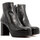 Chaussures Femme Bottes Audley 22388 PIATA NAPPA BLACK Noir