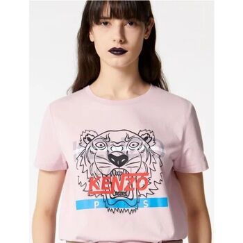 Vêtements Femme T-shirts manches courtes Kenzo Tiger Rose