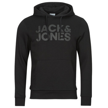 Vêtements Homme Sweats Jack & Jones JJECORP LOGO SWEAT HOOD Noir