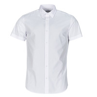 Vêtements Homme Chemises manches courtes La mode responsable JJJOE SHIRT SS PLAIN Blanc