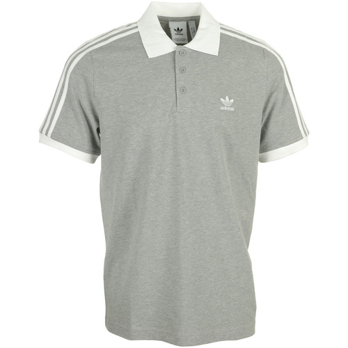 adidas Originals Stripe Polo Gris - Vêtements T-shirts & Polos Homme 44,99 €
