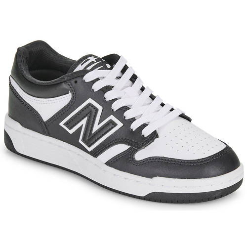 Chaussures Shorts Baskets basses New Balance 480 Noir / Blanc
