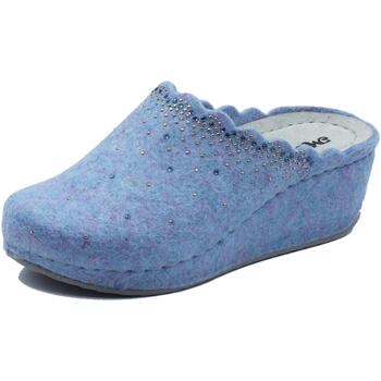 Chaussures Femme Chaussons Melluso Q61082 Bleu
