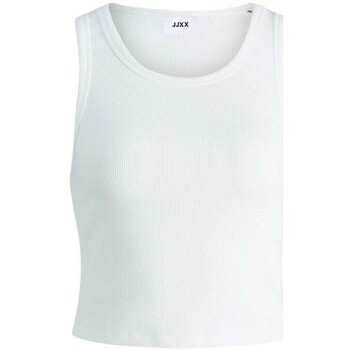 Vêtements Femme Débardeurs / T-shirts Donna sans manche Jack & Jones 12200401 FALLON Blanc
