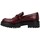 Chaussures Femme Derbies & Richelieu Luis Gonzalo Zapatos Mocasín para Mujer de  5413M Bordeaux
