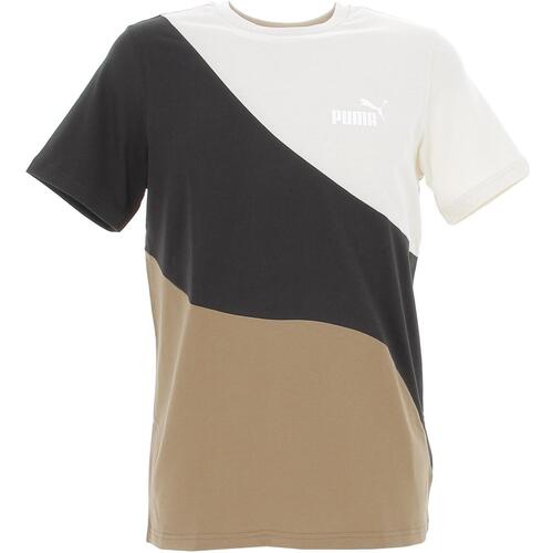 Vêtements Homme T-shirts manches courtes Puma Fd pp cat tee Noir
