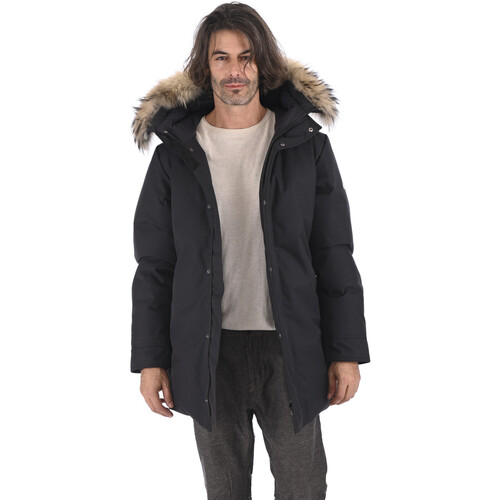 Pyrenex Parka Annecy Fur noire-038855 Noir - Vêtements Parkas Homme 740,00 €