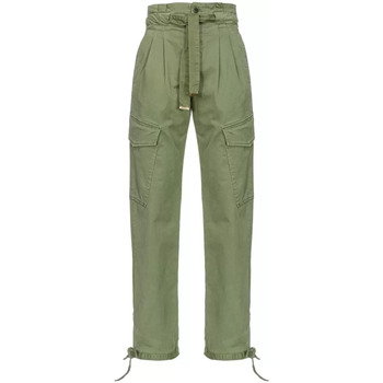 Vêtements Femme Pantalons Pinko Pink Green Cargo Trousers Vert