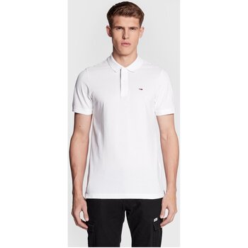 Vêtements Homme T-shirts & Polos Tommy Jeans DM0DM15370 Blanc