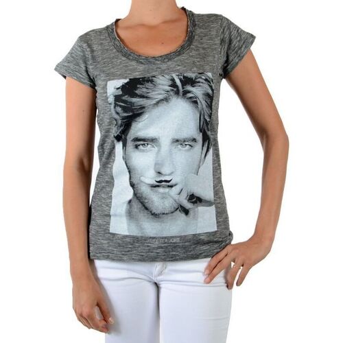 Vêtements Homme T-shirts manches courtes Eleven Paris Berty W Robert Pattinson Cotton Vintage Gris