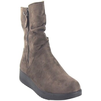 chaussures amarpies  botte femme  25477 ajh taupe 