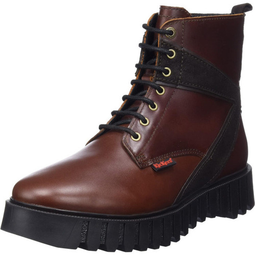 Chaussures Homme Boots Kickers Homme Fabulous Rangers Marron