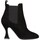 Chaussures Femme Bottines Albano 2594 tronchetto Femme Noir Noir