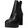 Chaussures Femme Bottines Albano 2559 tronchetto Femme Noir Noir