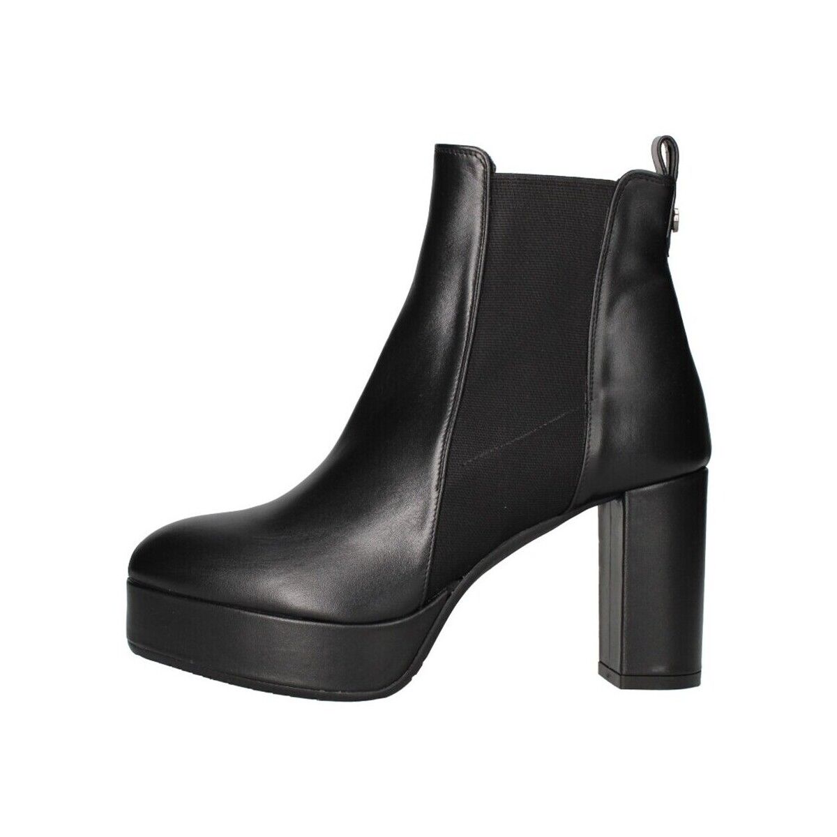 Chaussures Femme Bottines Albano 2559 tronchetto Femme Noir Noir
