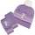 Accessoires textile Fille Bonnets Isotoner Bonnet avec broderie chaton Violet