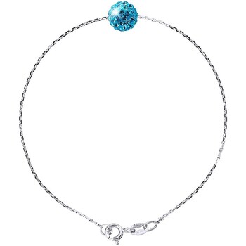 Montres & Bijoux Femme Bracelets Lova - Lola Van Der Keen Bracelet Pure Cristal Argent - SHINY YOU Bleu