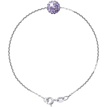 Montres & Bijoux Femme Bracelets Lova - Lola Van Der Keen Bracelet Pure Cristal Argent - SHINY YOU Violet